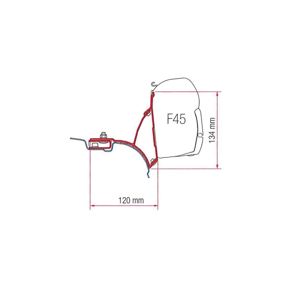 Adapter markizy Fiamma F45 do VW T5 T6