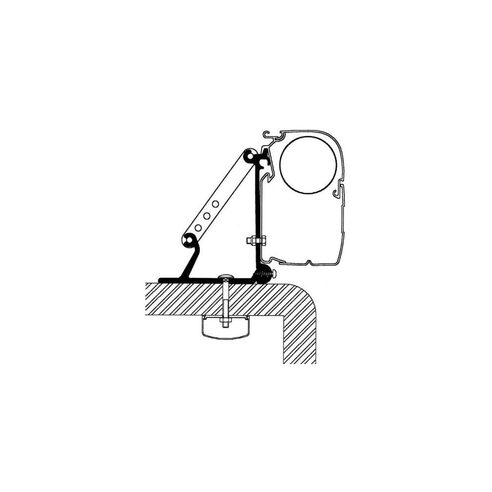 Adapter markizy Thule serii 5/8 uniwersal 3szt.