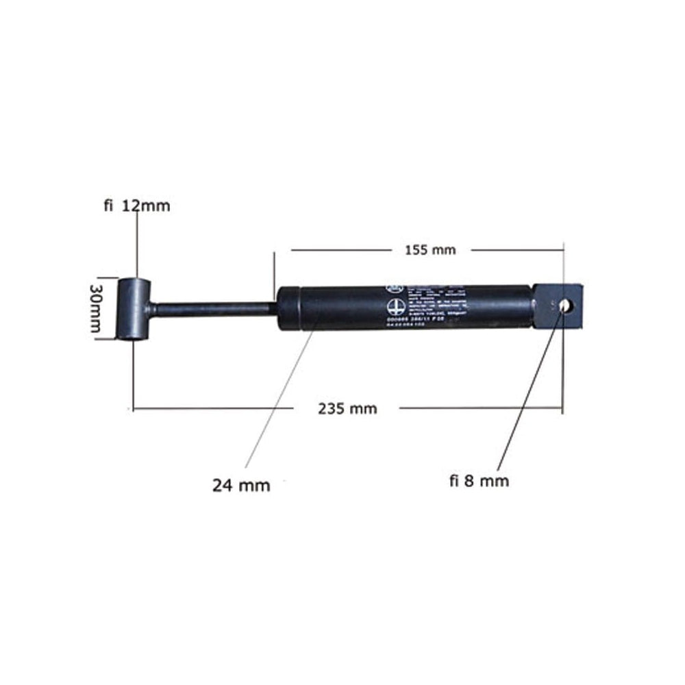 Amortyzator Siłownik Teleskop BPW Peitz PAV SR1,3 235mm
