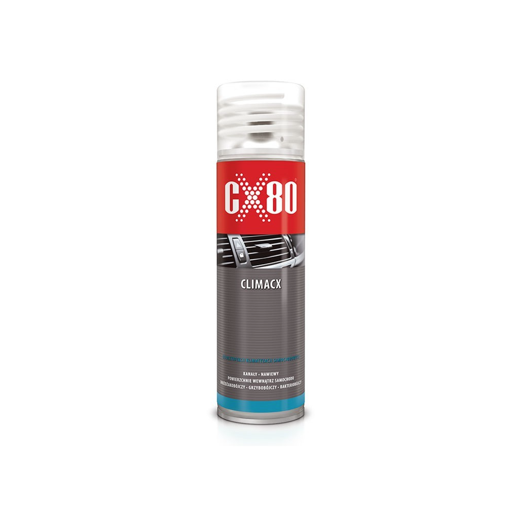 CLIMACX Preparat Grzybobójczy Do Czyszczenia Dezynfekcji Klimatyzacji Samochodowych CX80 Spray 500 ml