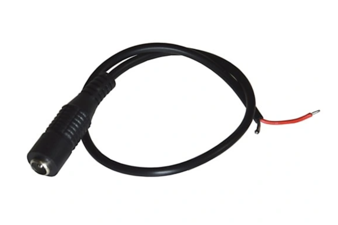 Gniazdo zasilające DC 5,5/2,1 mm żeńskie