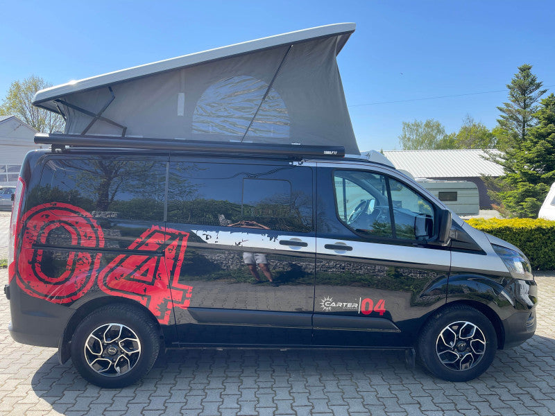 Kamper na bazie Forda Transit Custom - zabudowa CarterCaravans