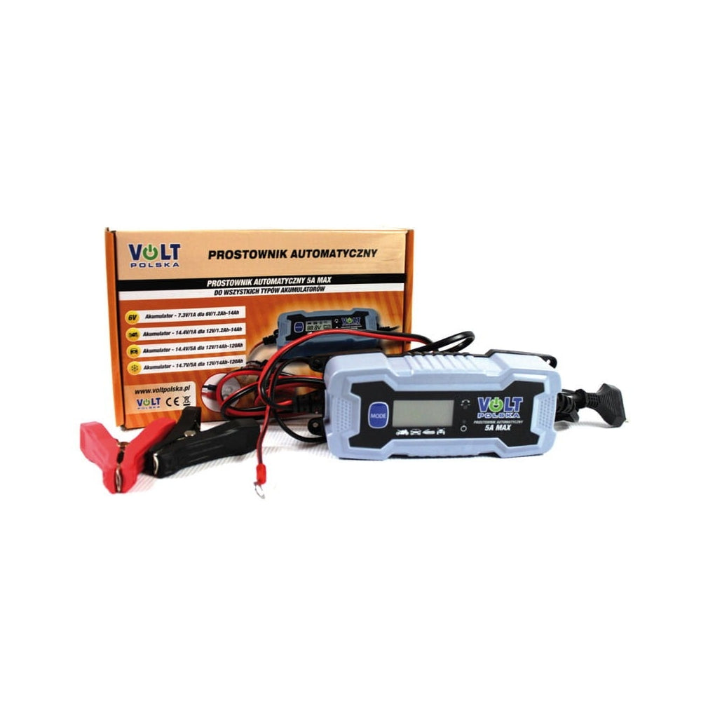 Ładowarka procesorowa 6V/12V 5A Volt LCD Kamper