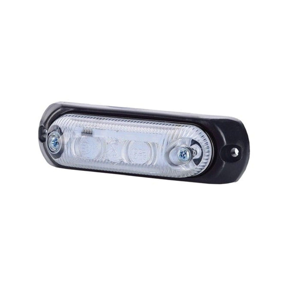 Lampa obrysowa LED owalna z podkładką 12/24V
