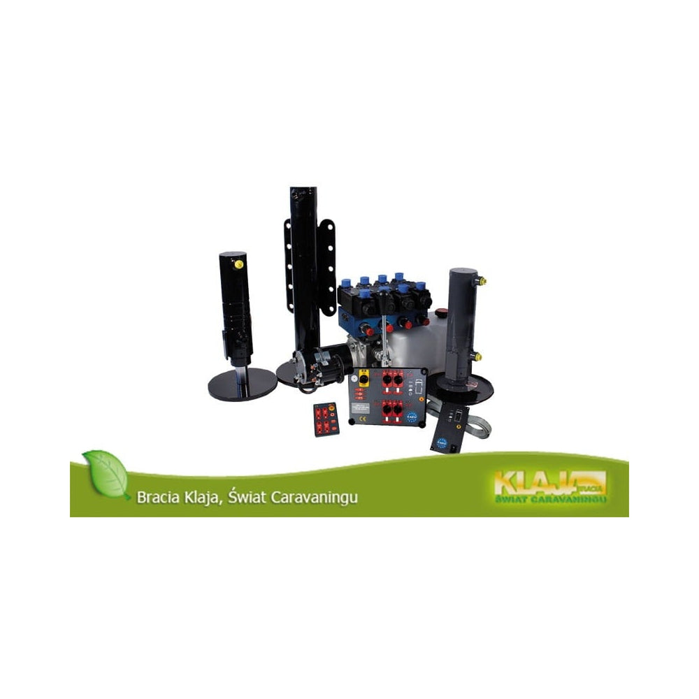 Nogi podporowe hydrauliczne do kampera 4 szt