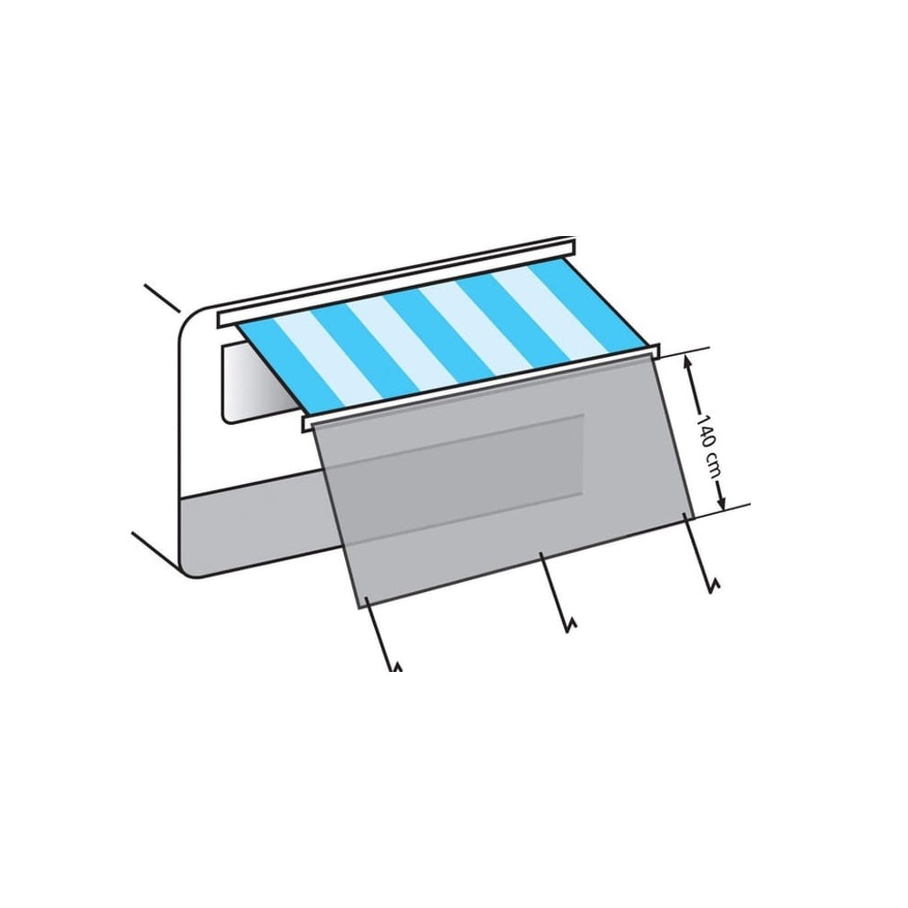 Osłona słoneczna Sunblocker 300cm Fiamma