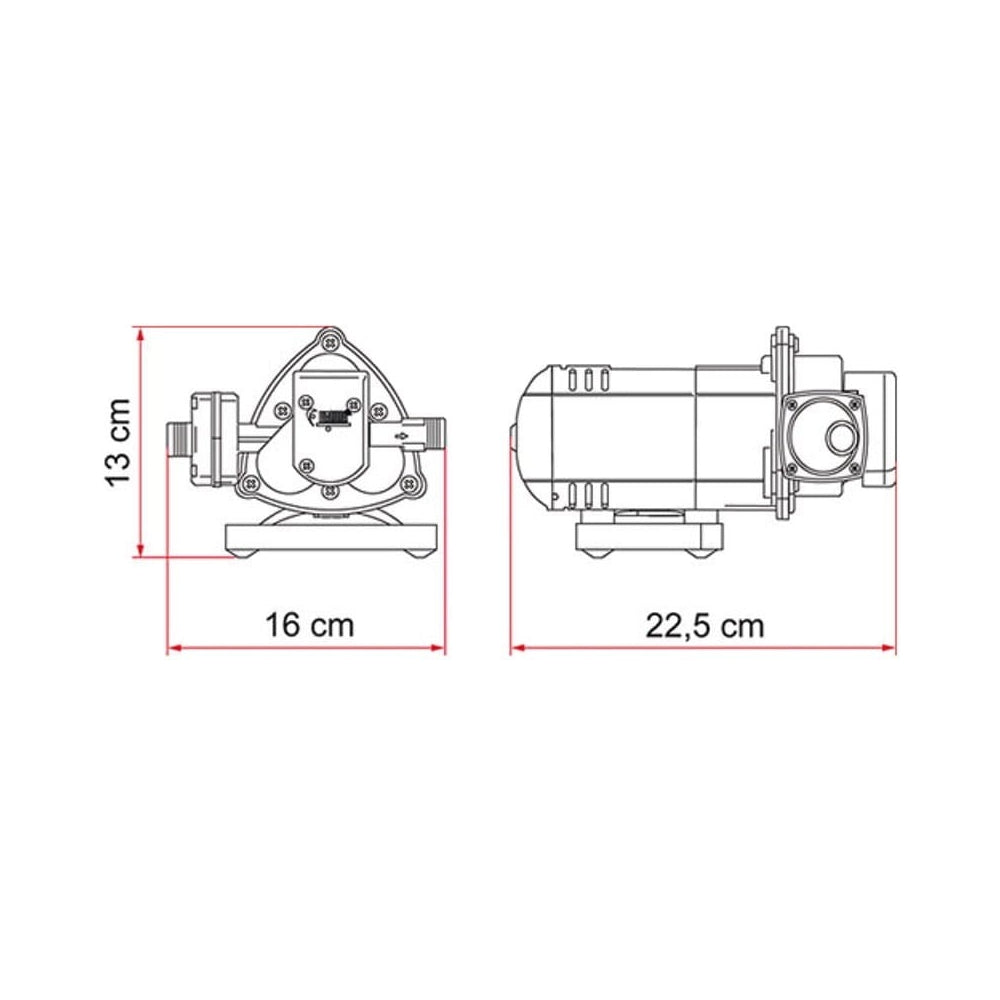 Pompka ciśnieniowa Aqua 8 1,5bar 10l/min