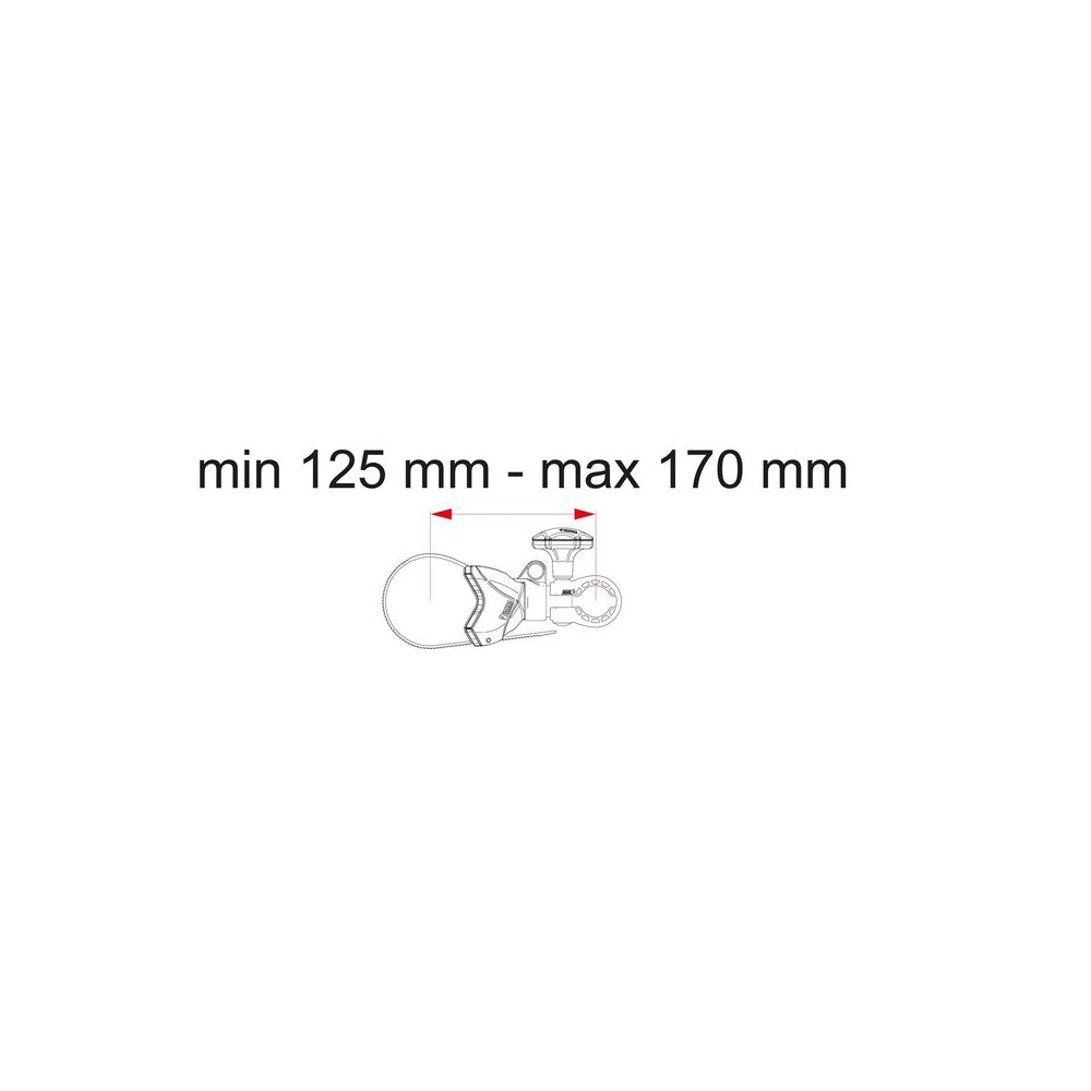Uchwyt do bagażnika Bike Block Fiamma Pro S1 Aluminium
