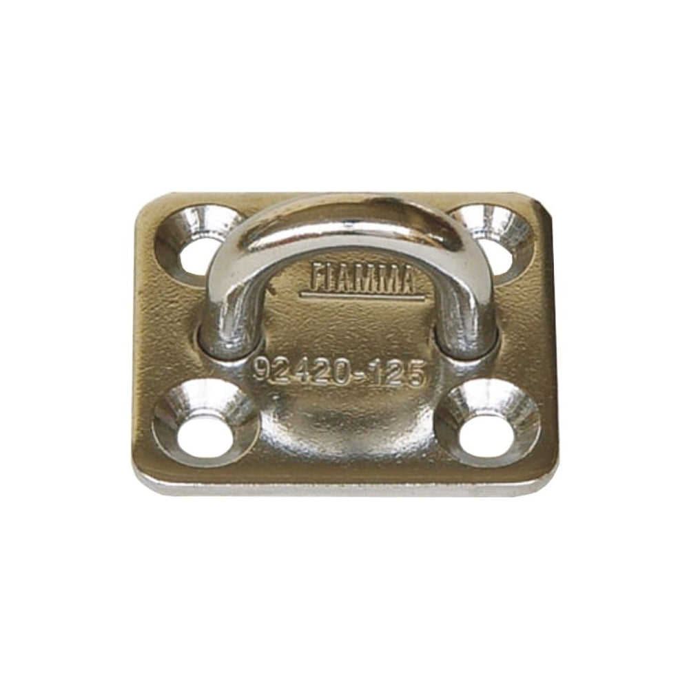 Uchwyt mocujący do garażu kampera Kit Square Plates 4 szt.