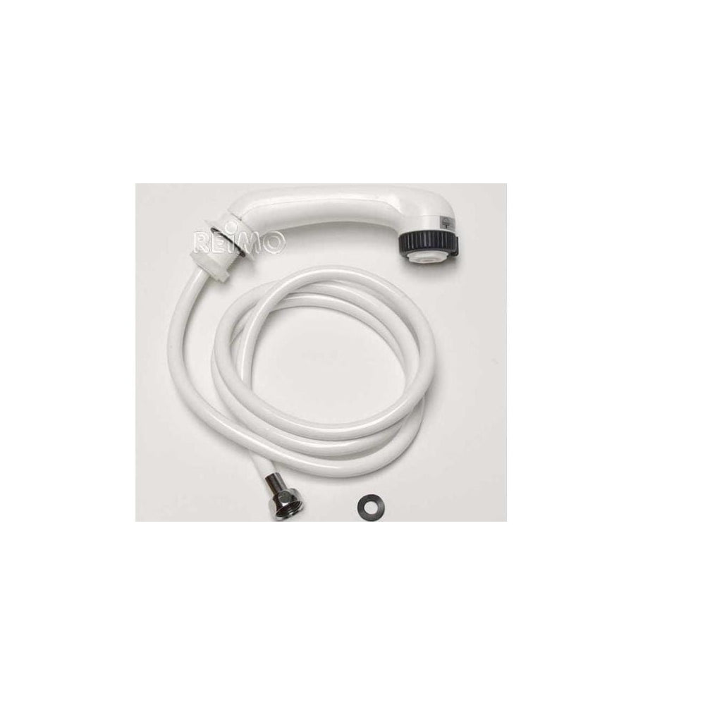 Wąż prysznicowy Słuchawka 1,5m biały Mono Mix