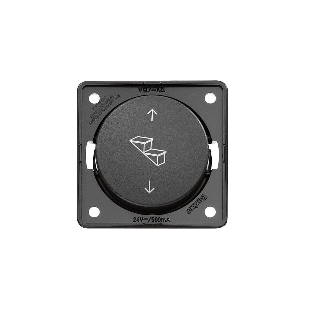 Włącznik stopnia schodka Berker antracyt