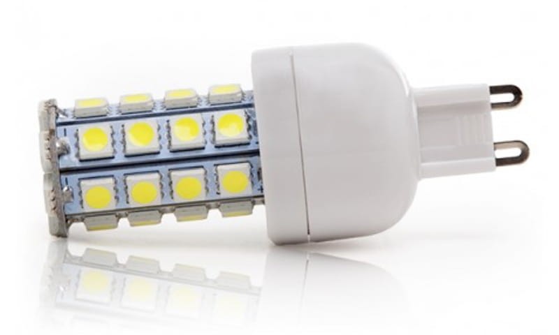 Żarówka LED G9 27LED SMD 3,5W 230V Biała Ciepła Kamper