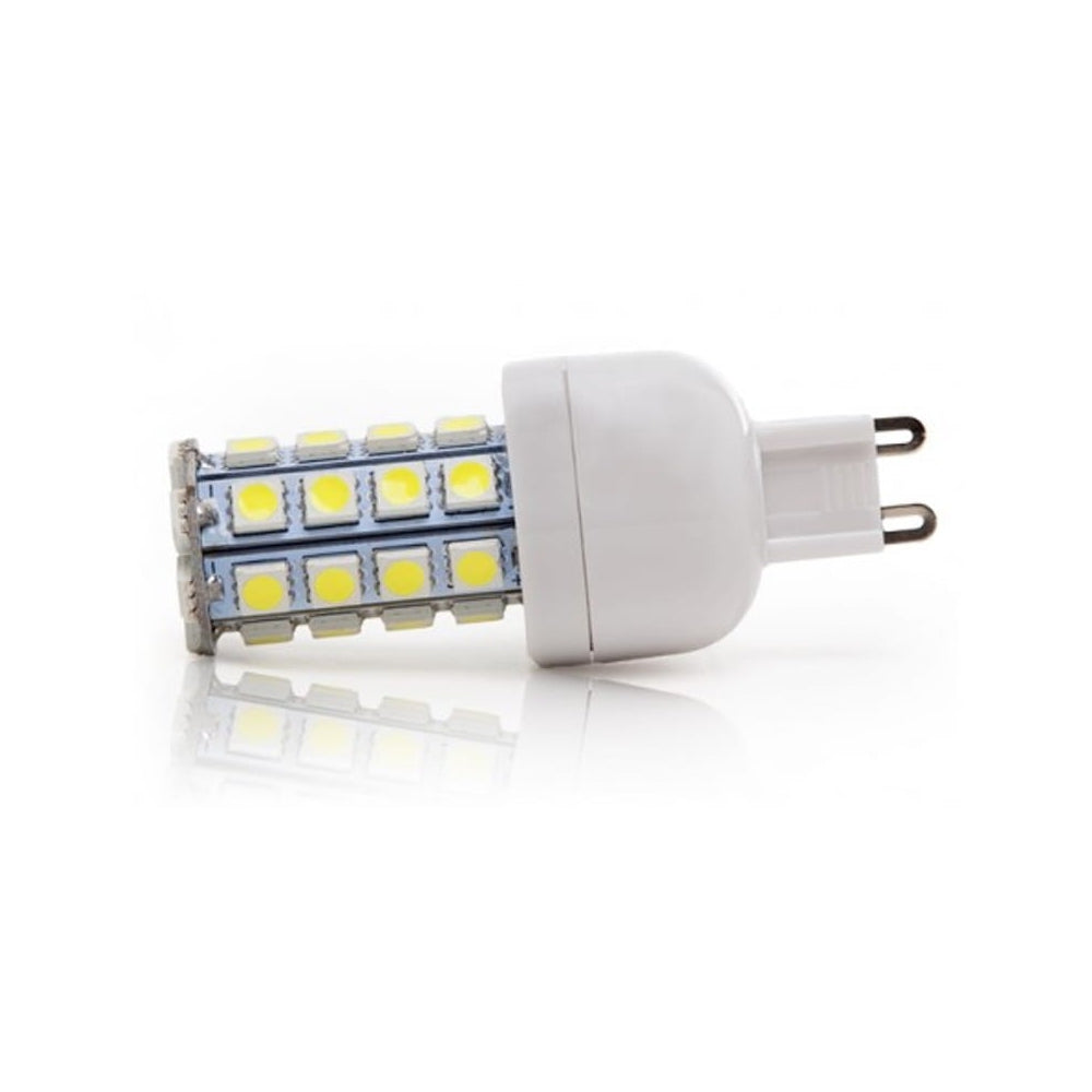 Żarówka LED G9 27LED SMD 3,5W 230V Biała Ciepła Kamper