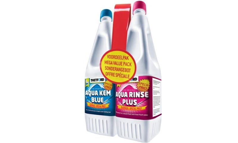 Zestaw DuoPack Płyn Aqua Kem Rinse 2x 1,5L