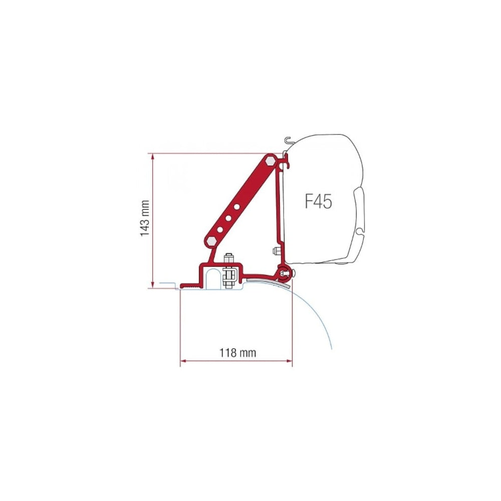 Adapter do markizy Fiamma F45 Ducato do 2006