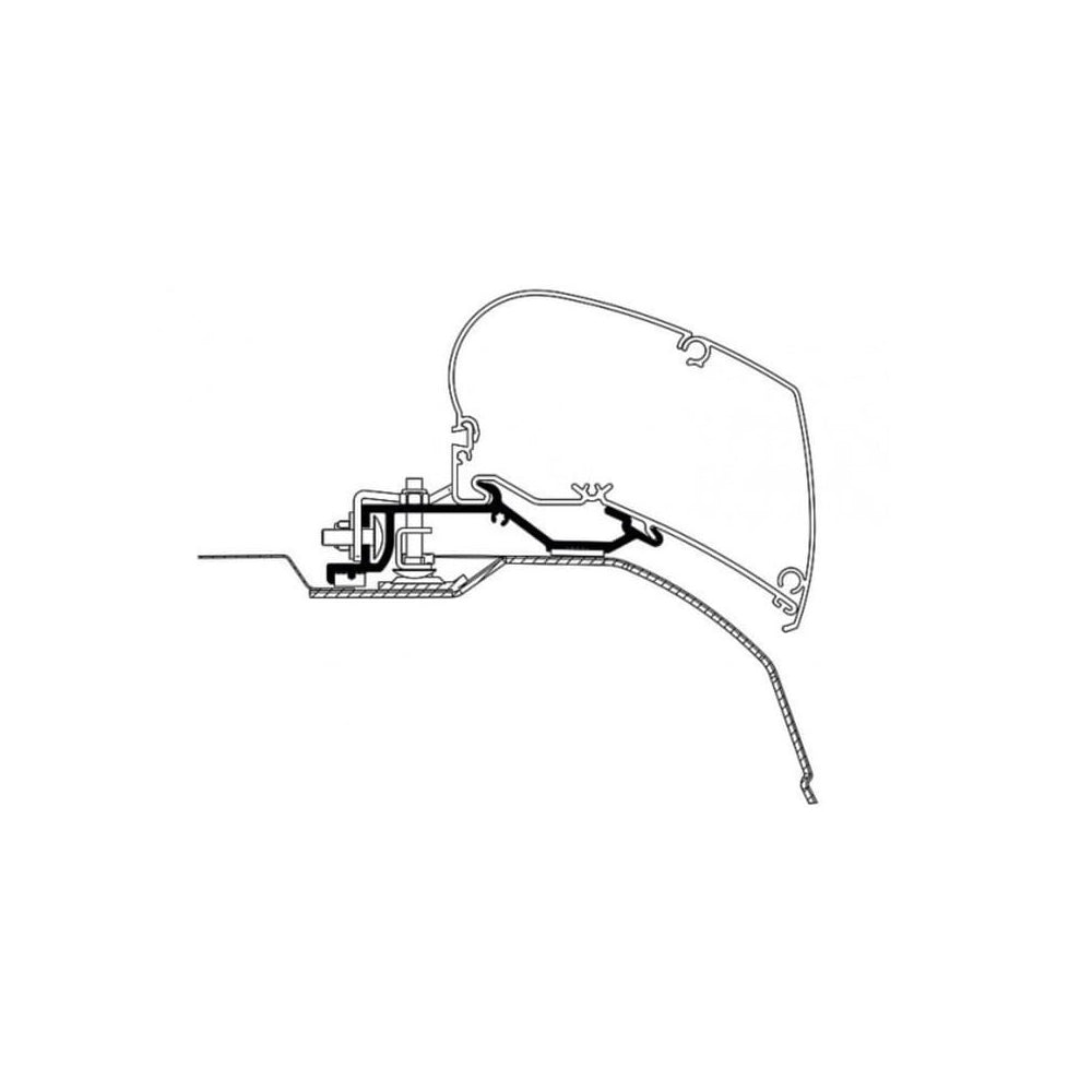 Adapter markizy Thule seria 6 Ducato po 2007 3,25m