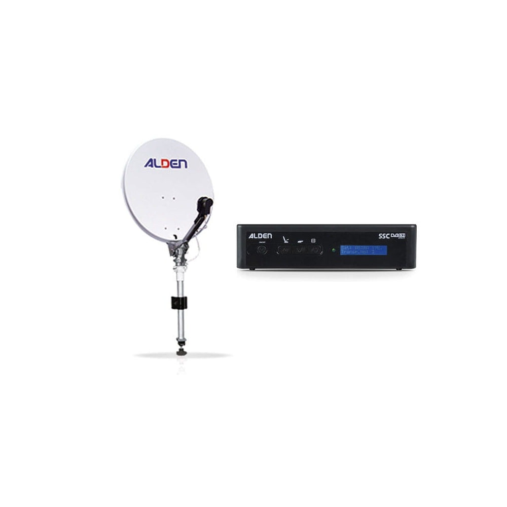 Antena satelitarna Alden 65 CTV Ręczna + Satfinder