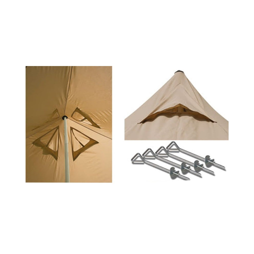 Daszek słoneczny Zadaszenie Pyramide Tarp
