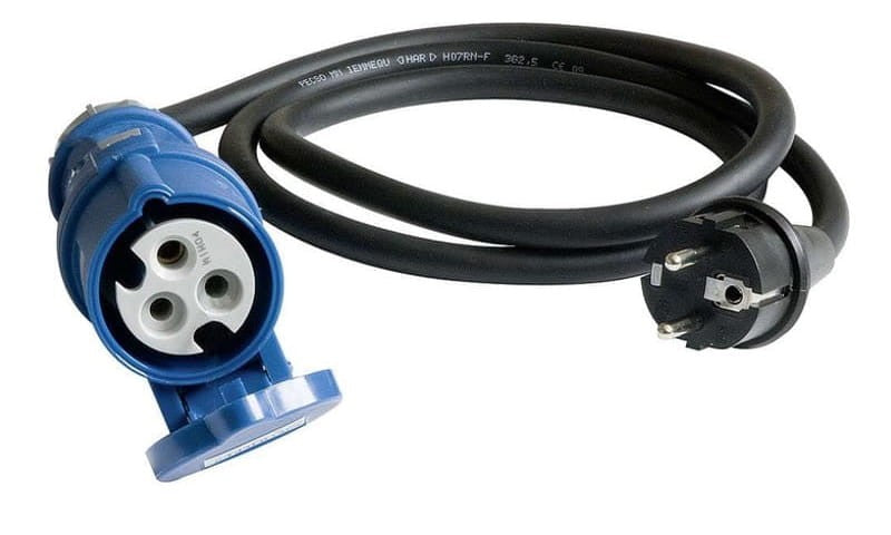 Gniazdo CEE 230V Wtyczka Kabel Przedłużacz 10m 2.5mm2