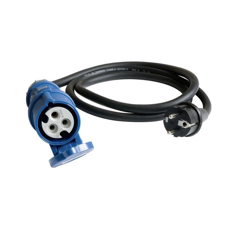 Gniazdo CEE 230V Wtyczka Kabel Przedłużacz 1.5m 2.5mm2