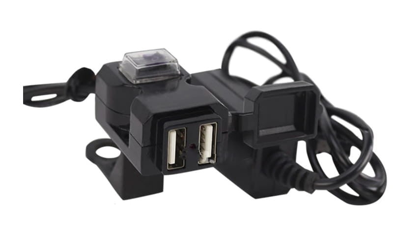 Gniazdo ładowarka  2 x USB 1A 2.1A do motocykla