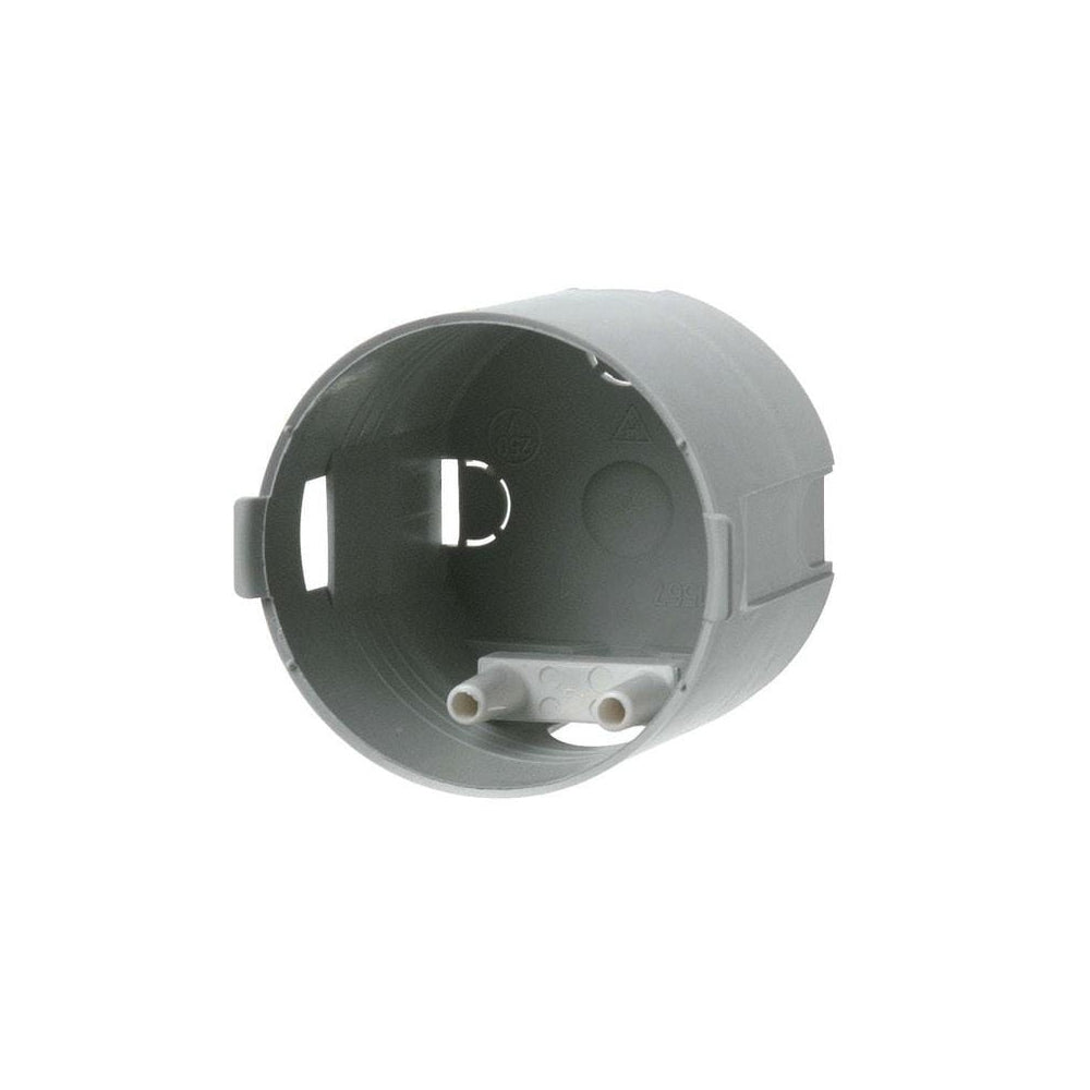 Gniazdo prądu 45 mm Berker szary