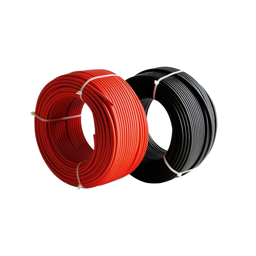 Kabel Przewód miedziany 1x4mm2 do Solara Czerwony