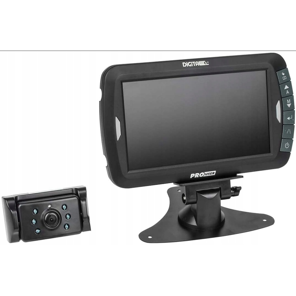 Kamera cofania bezprzewodowa PROUSER DRC7010 z monitorem 7 "