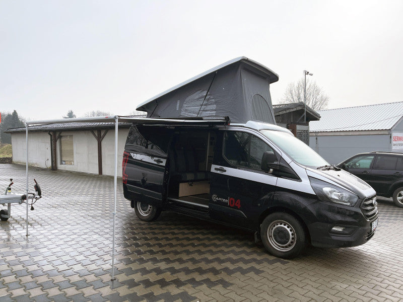 Kamper na bazie Forda Transit Custom - zabudowa CarterCaravans