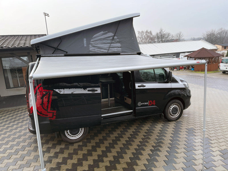 Kamper na bazie Forda Transit Custom - zabudowa CarterCaravans