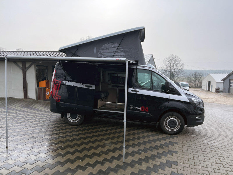 Kamper na bazie Forda Transit Custom - zabudowa CarterCaravans