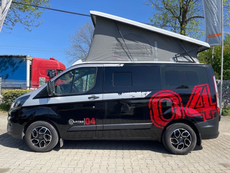 Kamper na bazie Forda Transit Custom - zabudowa CarterCaravans