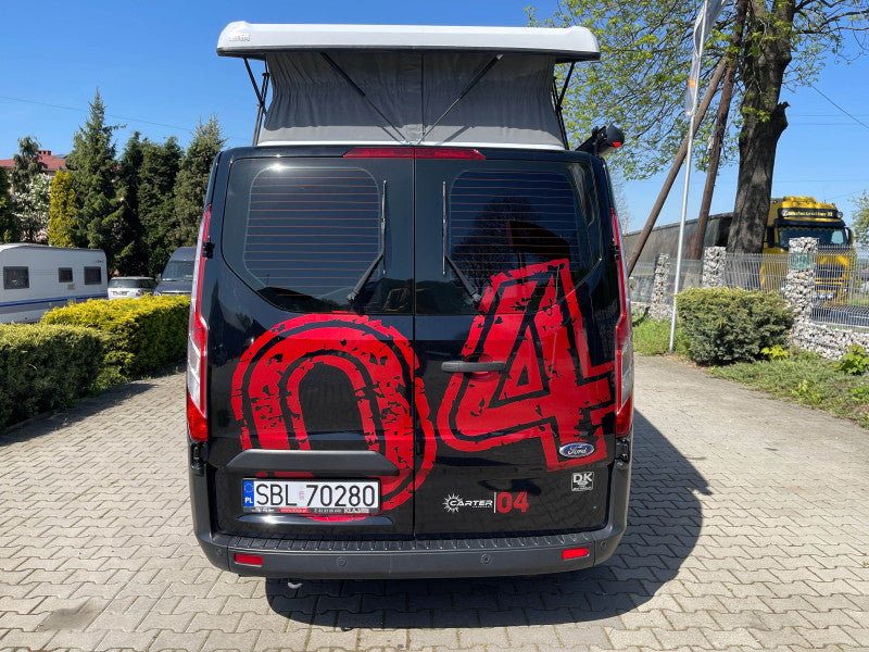 Kamper na bazie Forda Transit Custom - zabudowa CarterCaravans