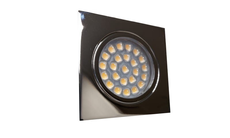 Lampa lampka LED włącznik dotykowy 12V 1,6W chrom