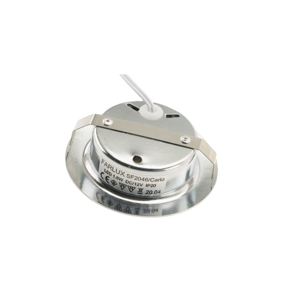 lampa lampka meblowa LED Spot Cario II chrom 12V 1.8W
