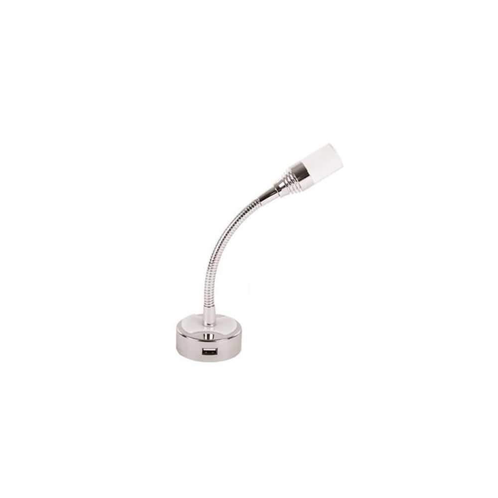 Lampka do czytania LED 12V USB elastyczna