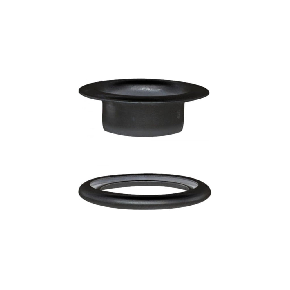 Oczka Oprawa 8mm 24 szt. Czarne Napy
