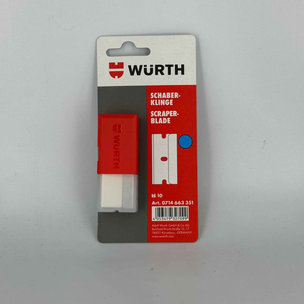 Ostrze skrobaka do szyb Wurth 10 szt.