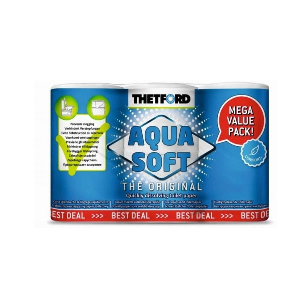 Papier toaletowy Aqua Soft 6 rolek Thetford