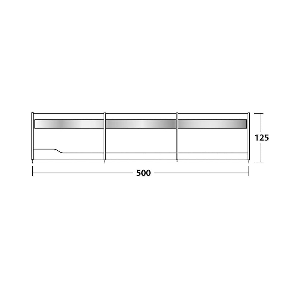 Parawan Zasłona Windscreen Outwell grey