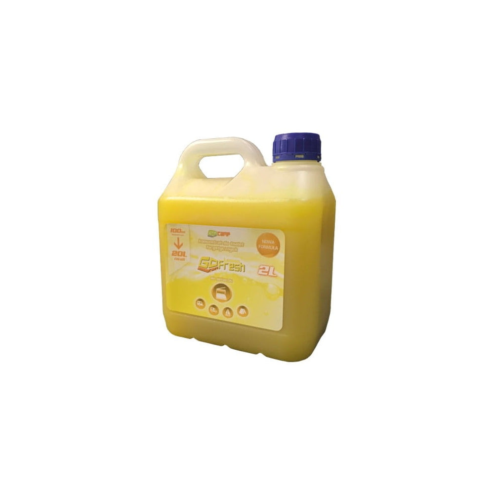 Płyn do toalet turystycznych 2L GoFresh Yellow Nowość