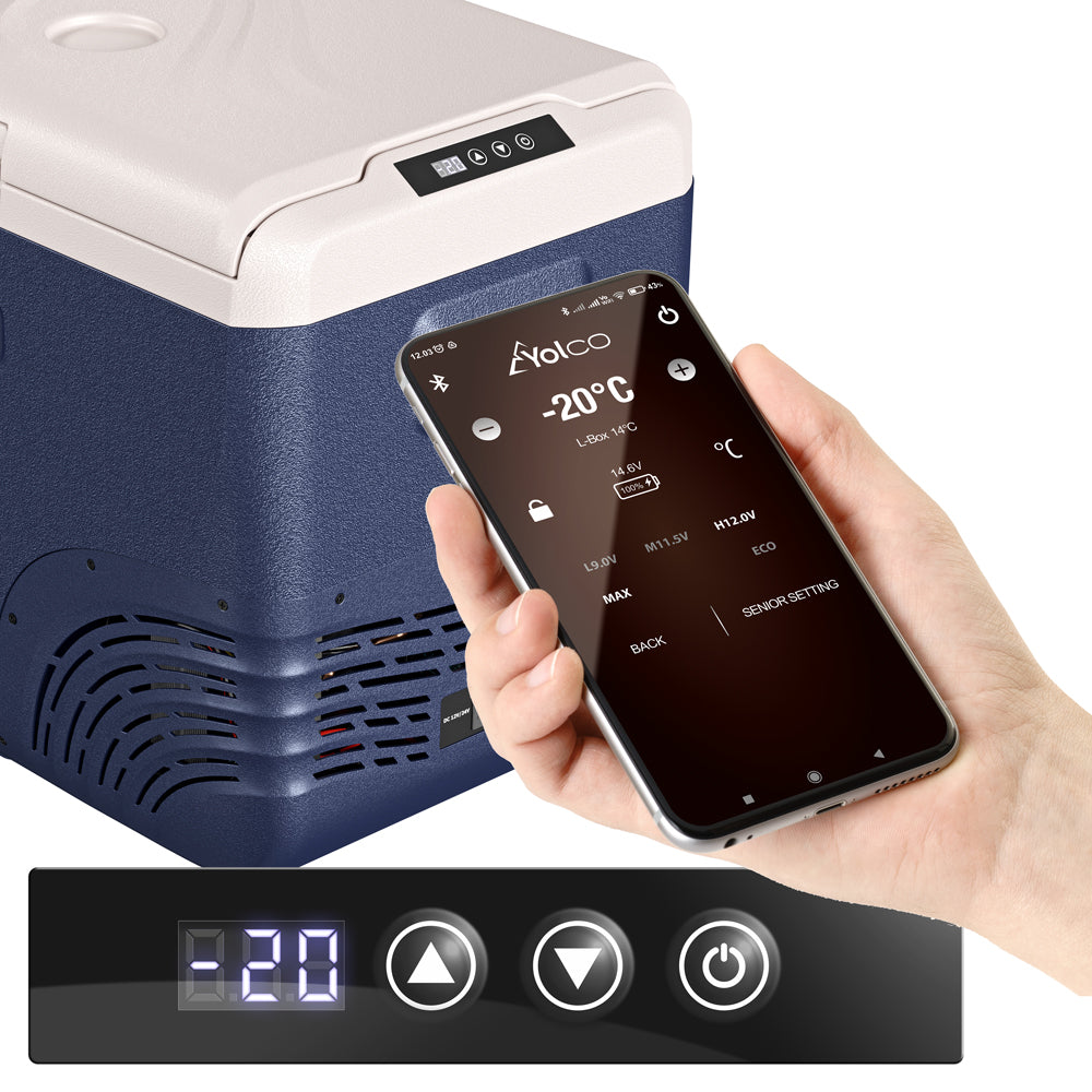 Przenośna lodówka kompresorowa Yolco NX40 BLUE