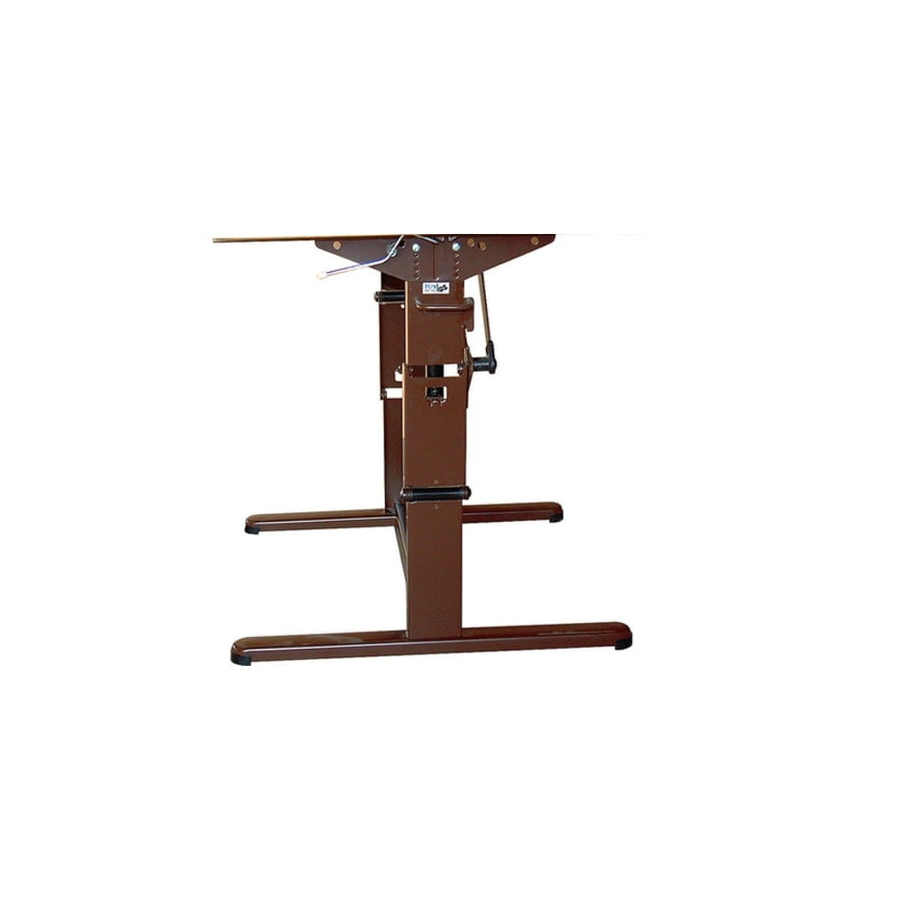 Stelaż składany stołu Brązowy 75cm 30-71cm