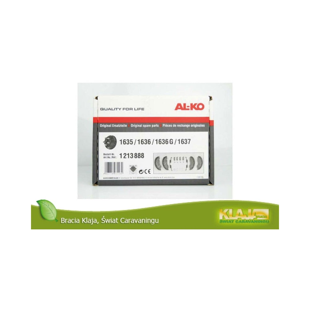 Szczęki hamulcowe AL-KO 160x35 4szt. ORYGINALNE