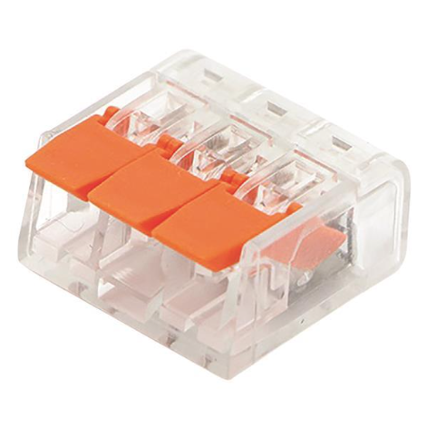 Szybkozłączka typu Wago 3 x 0,20-2,5 mm PCT-413