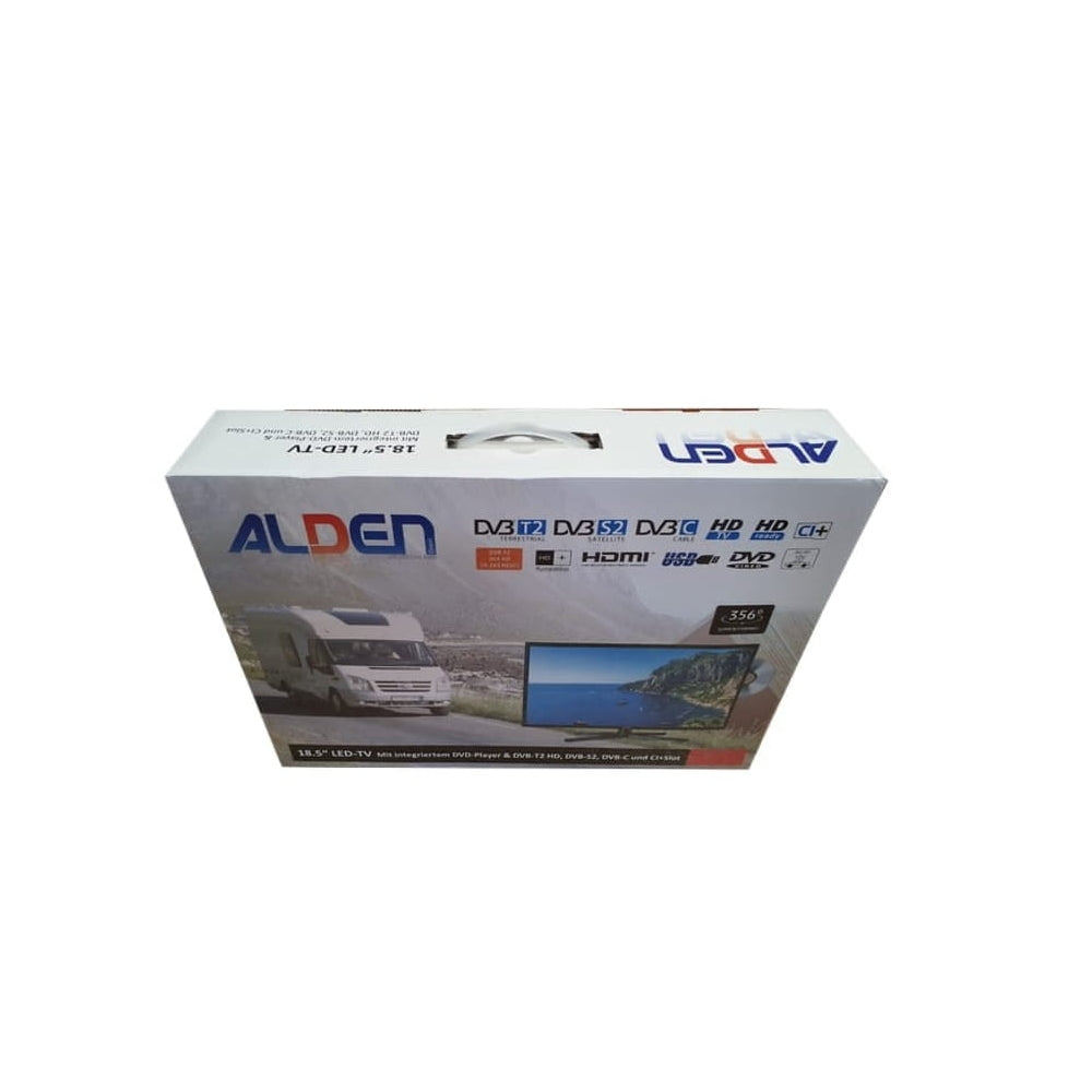Telewizor TV LED DVB-T SAT 18,5" S DVD ALDEN ultrapłaski