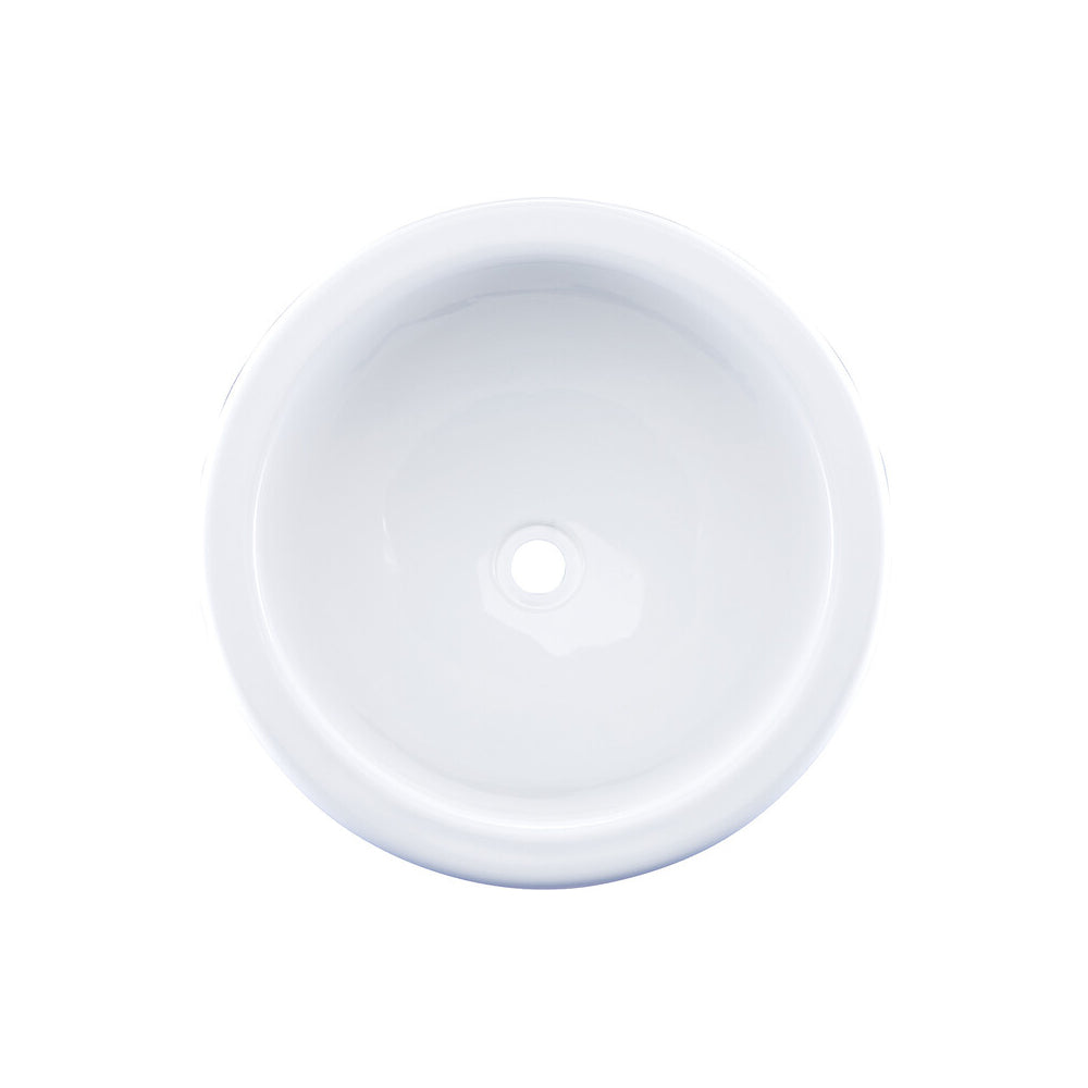 Umywalka mini okrągła śr. 230mm Kolor biały - błyszczący
