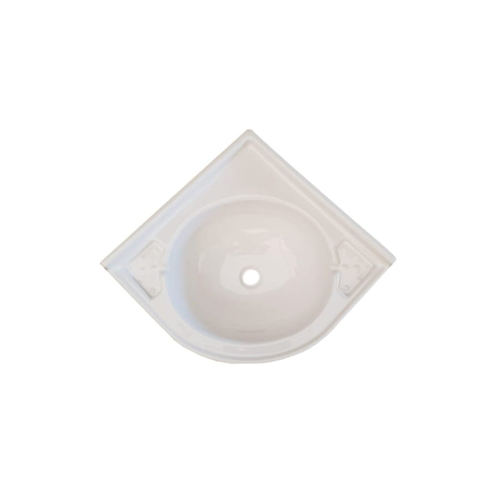 Umywalka rogowa 415x415mm Przyczepa Kamper