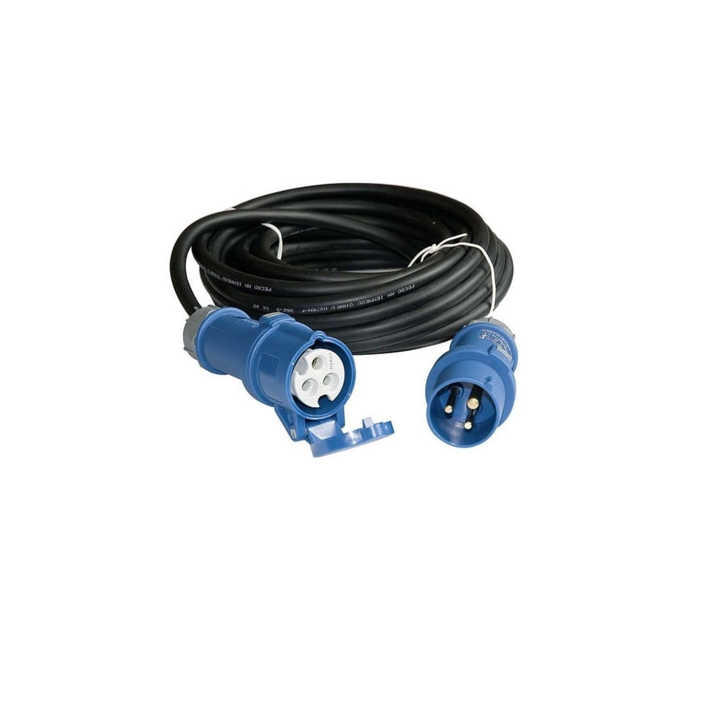 Wtyczka CEE 230V Gniazdo Kabel Przedłużacz 5m