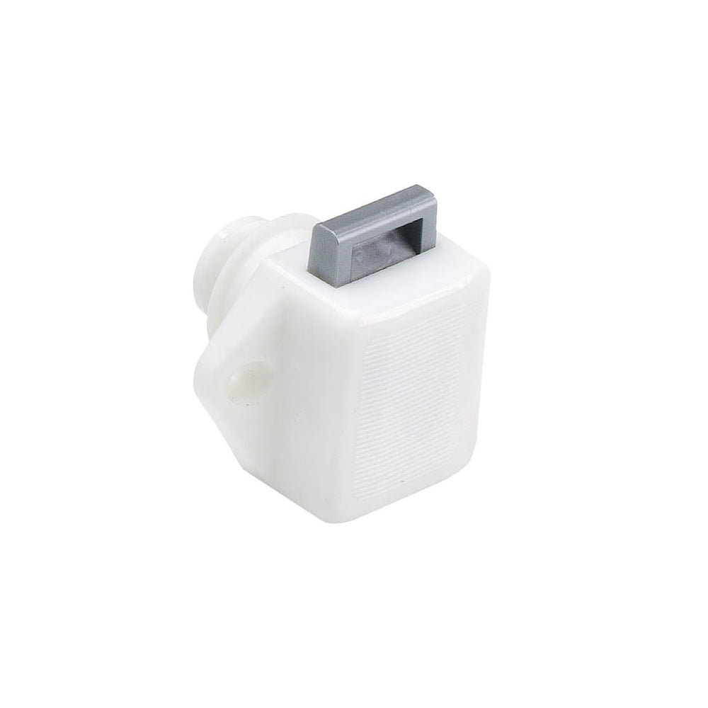 Zamek do drzwi przyczepy Push-lock mini Biały